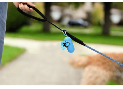 New Pet Waste Bag Dispenser for Dog Waste Bag Holder Plastic Garbage Bag Dispenser Carrier Case Bullet Pet Dog Waste Poop Bags