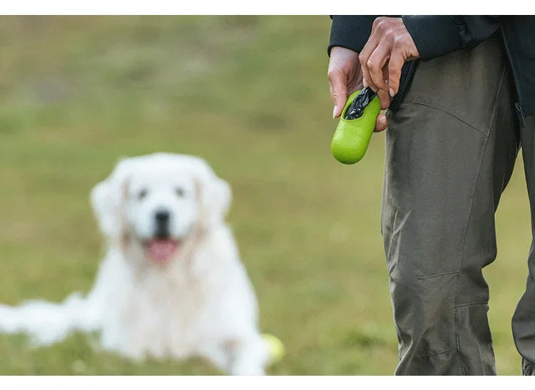 New Pet Waste Bag Dispenser for Dog Waste Bag Holder Plastic Garbage Bag Dispenser Carrier Case Bullet Pet Dog Waste Poop Bags